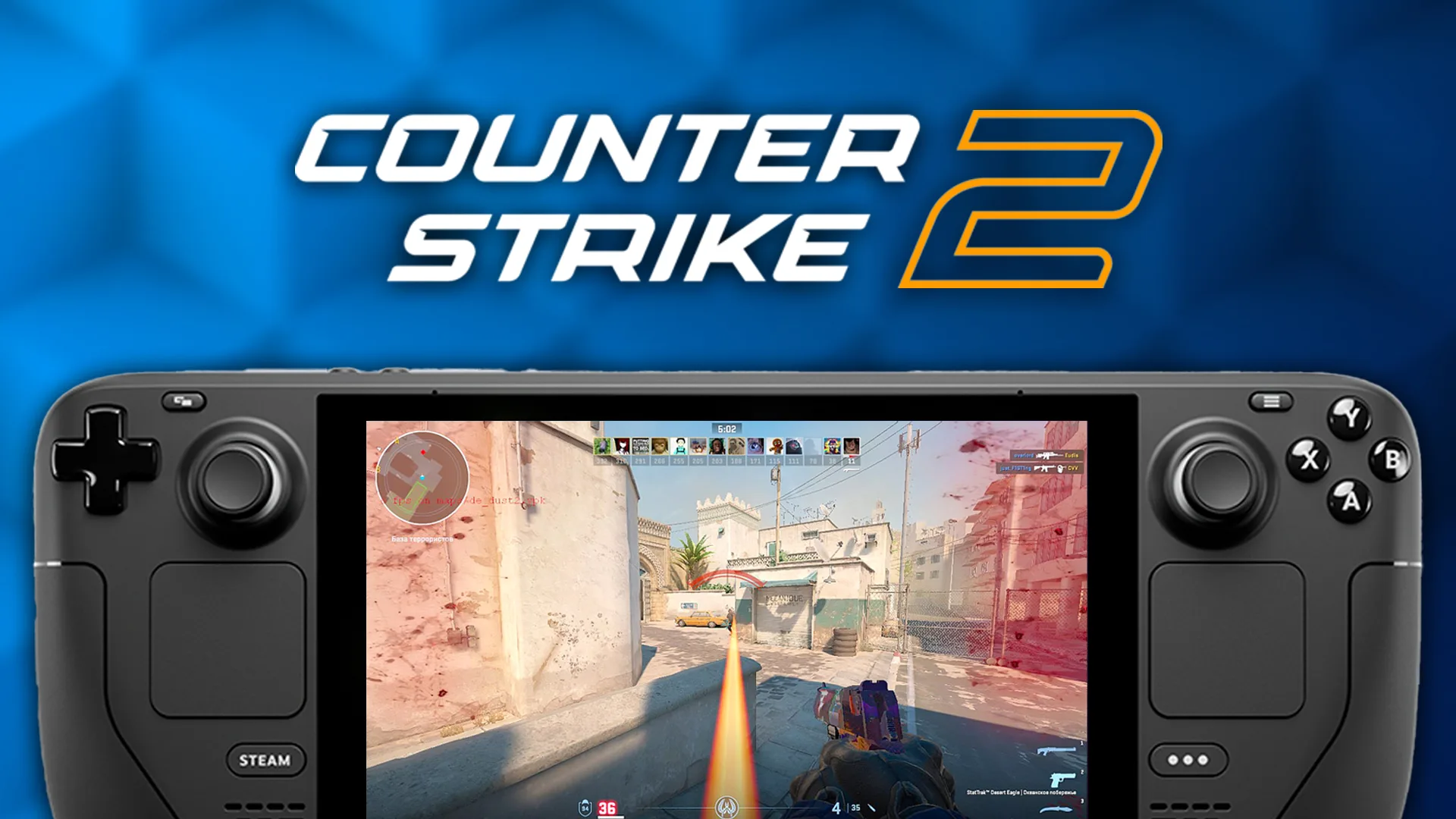 Counter Strike 2 on the Steam Deck - Does it run?