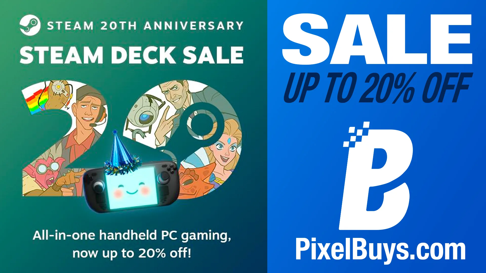 The Steam Deck is ON SALE right now!