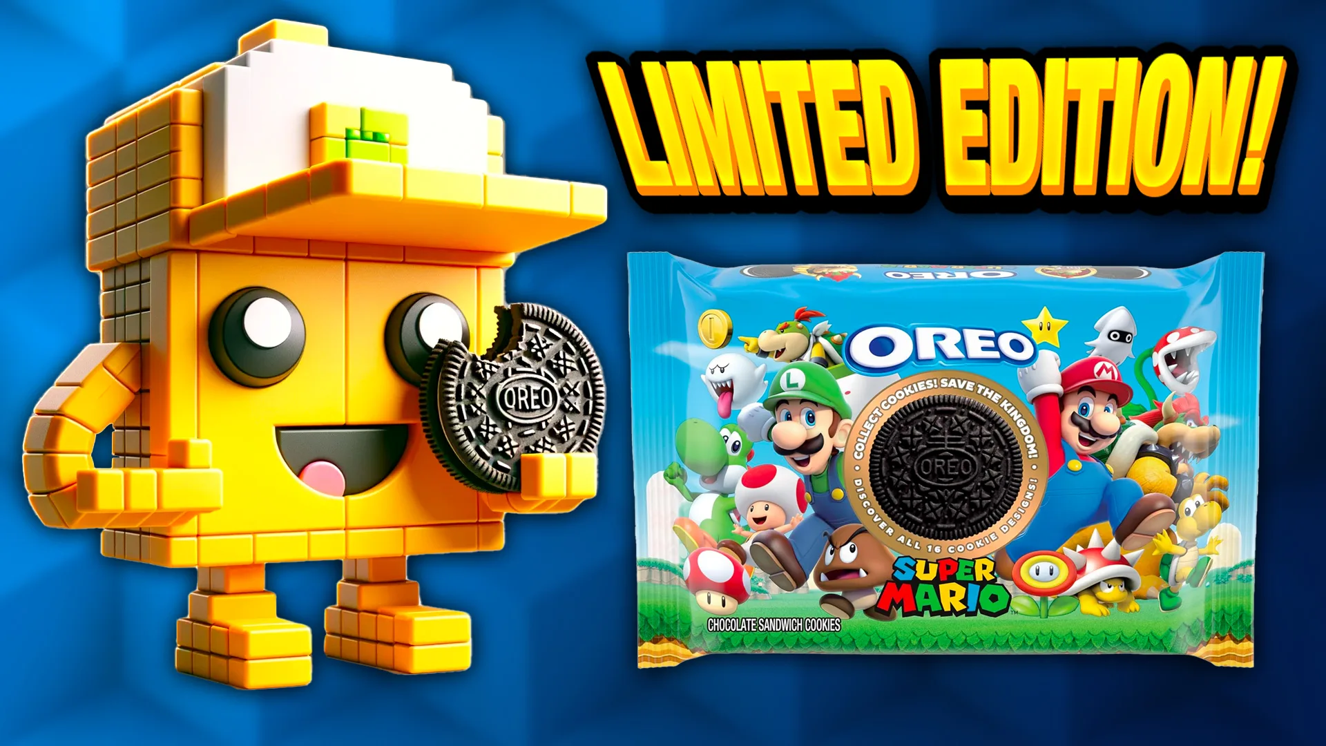 Limited Edition Super Mario Cookies Review!