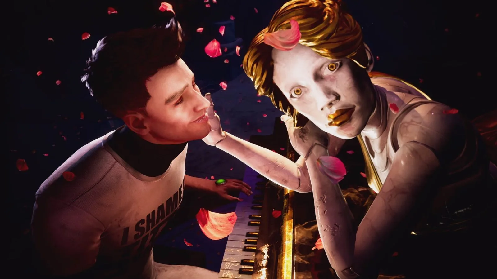 Judas game screenshot showing Ken Levine