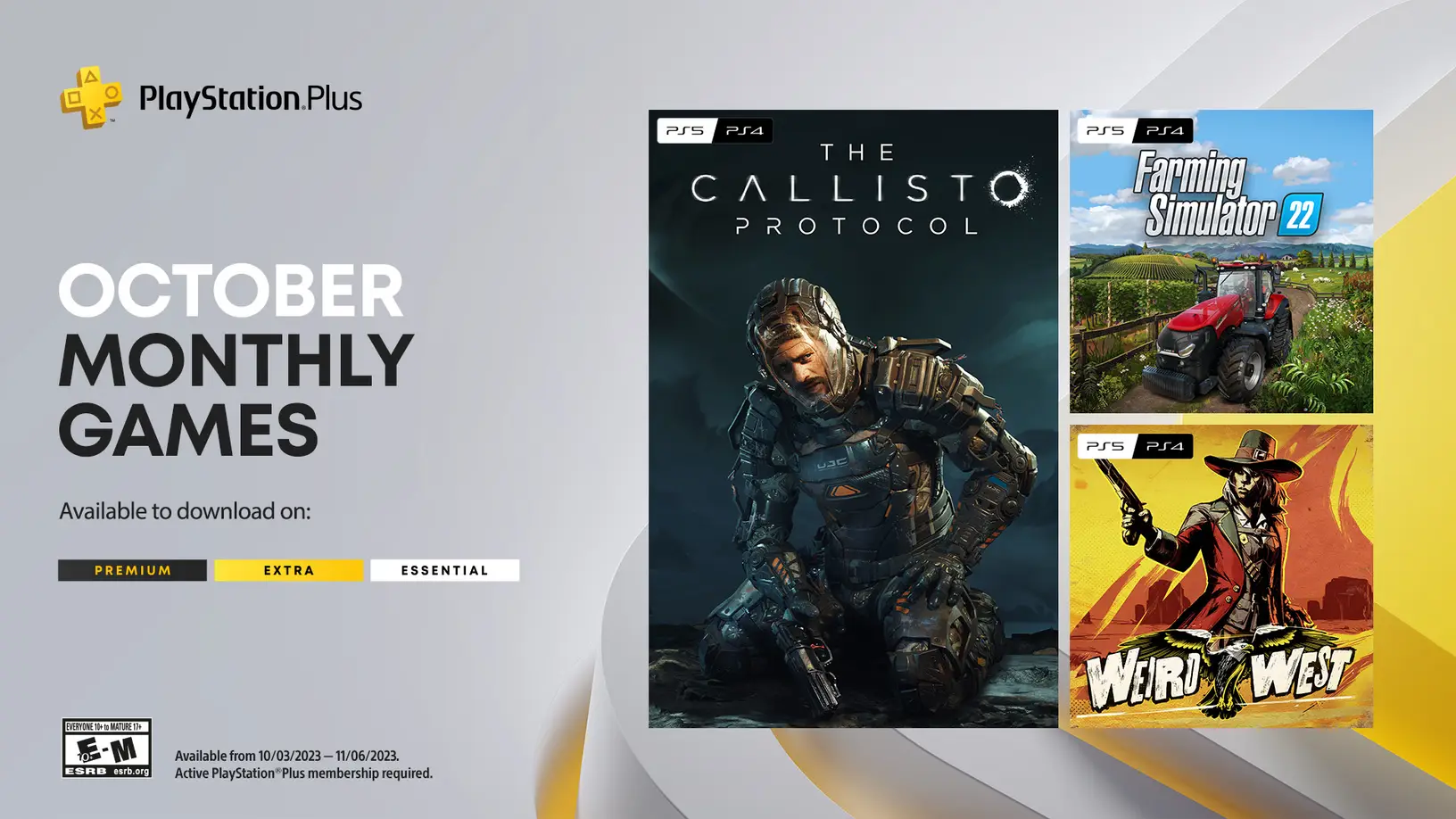 PS Plus FREE Games for October 2023 - Everything you need to know!